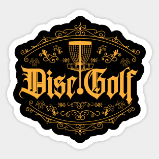 Disc Golf Classic Player Sticker